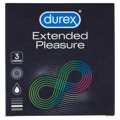 Durex Extended Pleasure 3db termékhez kapcsolódó kép