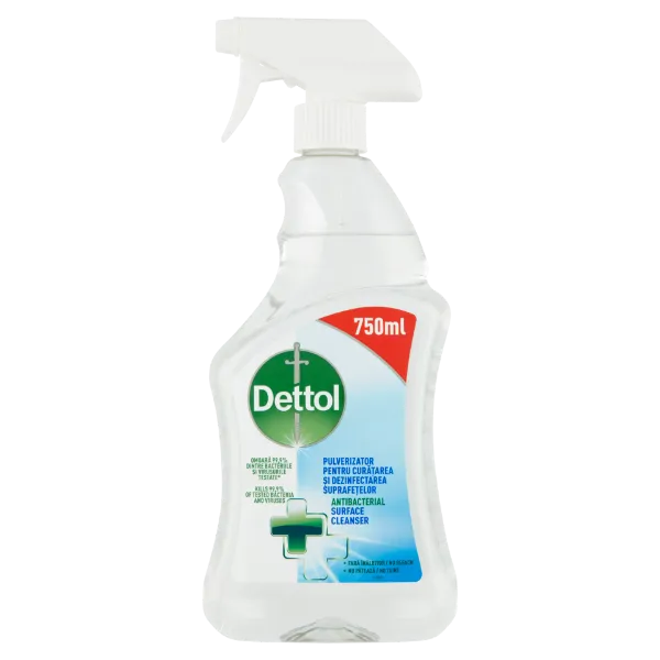 Dettol AntiBak. Felülettisztító spray 750ml termékhez kapcsolódó kép