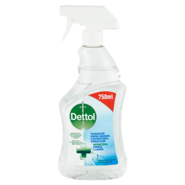 Dettol AntiBak. Felülettisztító spray 750ml termékhez kapcsolódó kép