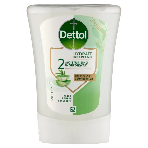 Dettol Érintés nélküli készülék utántöltő Aloe Vera 250ml termékhez kapcsolódó kép