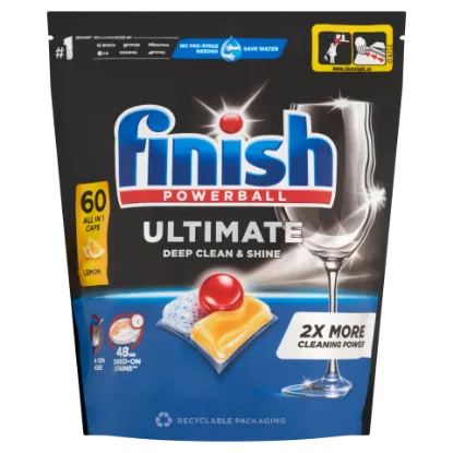 Finish Quantum Ultimate mosogatógép-kapszula, Citrom illat, 60db termékhez kapcsolódó kép