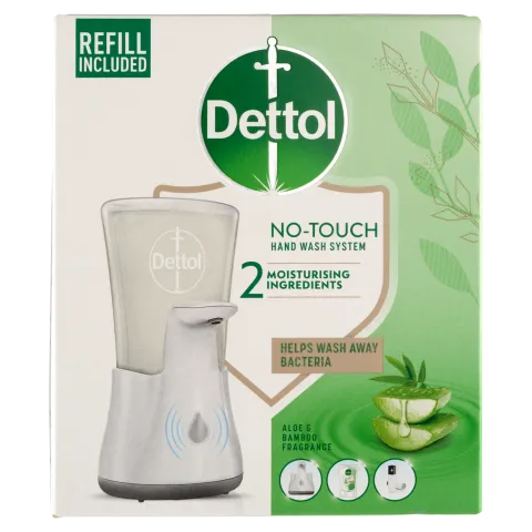 Dettol Érintés nélküli Készülék +Utántöltő Aloe Vera 250ml termékhez kapcsolódó kép