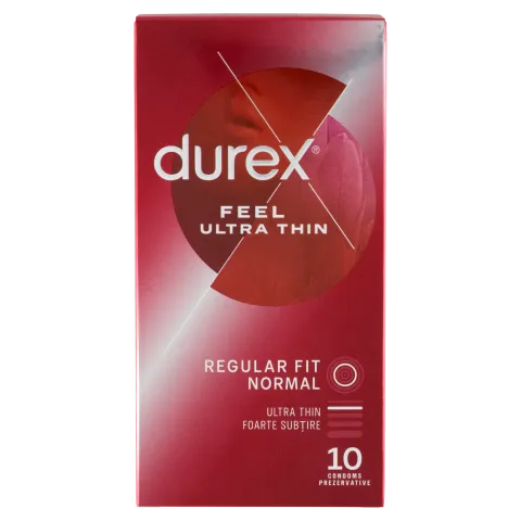 Durex Feel Ultra Thin 10db termékhez kapcsolódó kép