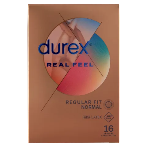 Durex Real Feel - latexmentes óvszer (16db) termékhez kapcsolódó kép