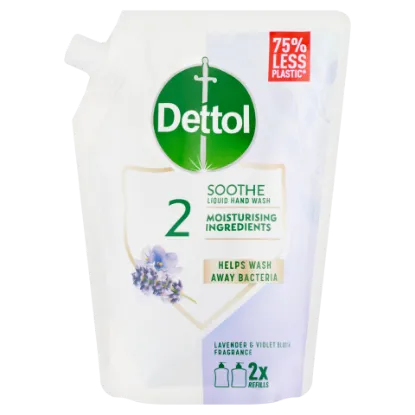 Dettol Pumpás Folyékony Szappan utántöltő Nyugtató (Levendula) 500ml termékhez kapcsolódó kép