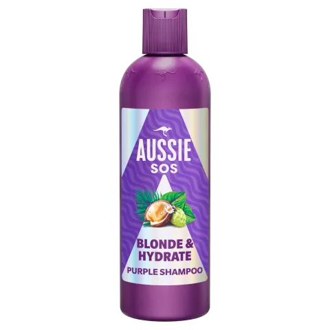 Aussie SOS sampon 300ml  Blonde&Hydrate termékhez kapcsolódó kép