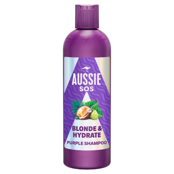 Aussie SOS sampon 300ml  Blonde&Hydrate termékhez kapcsolódó kép