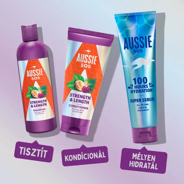 Aussie SOS balzsam 200ml Strength&Length termékhez kapcsolódó kép
