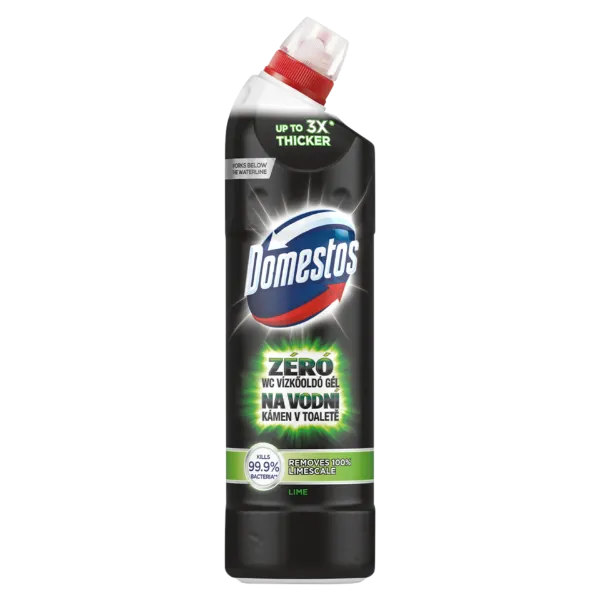 Domestos Zéró Lime WC vízkőoldó gél 750 ml termékhez kapcsolódó kép