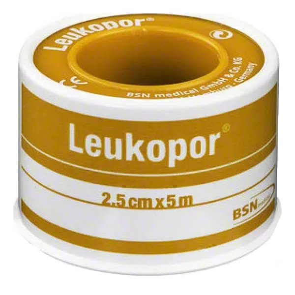 Leukopor 2,5cm x 5m 1x termékhez kapcsolódó kép
