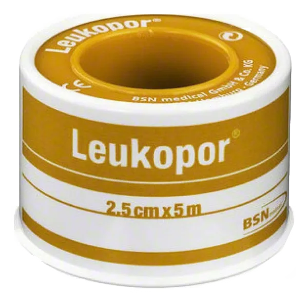 Leukopor 2,5cm x 5m 1x termékhez kapcsolódó kép