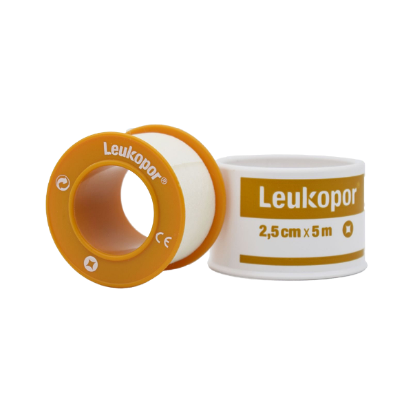 Leukopor 2,5cm x 5m 1x termékhez kapcsolódó kép