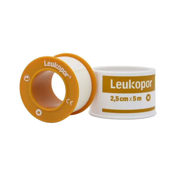 Leukopor 2,5cm x 5m 1x termékhez kapcsolódó kép