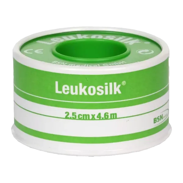 Leukosilk 2,5cm x 4,6m 1x termékhez kapcsolódó kép
