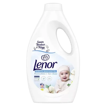 Lenor folyékony mosószer 25 mosás 1,25 l Sensitive termékhez kapcsolódó kép