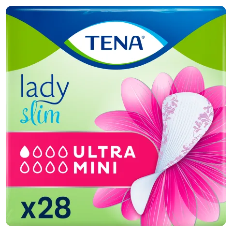 Tena Lady Slim Ultra Mini vékony inkontinencia betét 28 db termékhez kapcsolódó kép