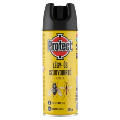 Protect légy- és szúnyogirtó aeroszol 200 ml termékhez kapcsolódó kép
