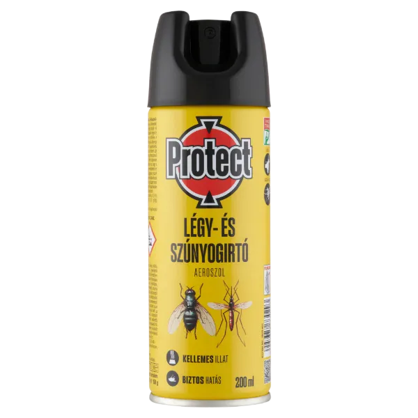 Protect légy- és szúnyogirtó aeroszol 200 ml termékhez kapcsolódó kép