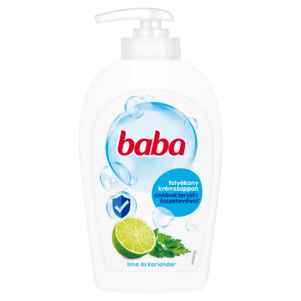Baba folyékony krémszappan antibakteriális összetevővel 250 ml termékhez kapcsolódó kép
