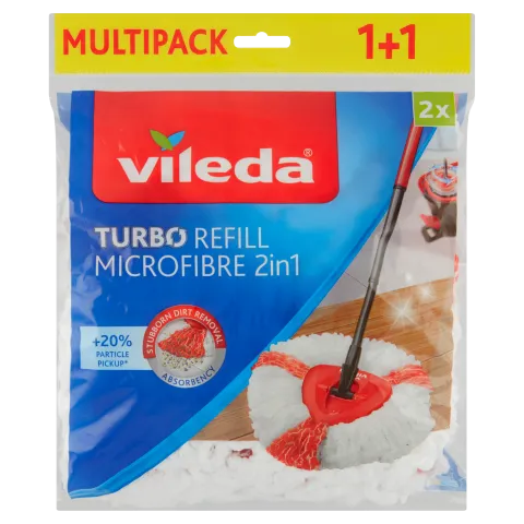Vileda Turbo Refill Microfibre 2in1 utántöltő 2 db termékhez kapcsolódó kép
