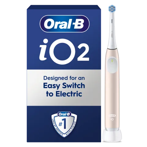 Oral-B iO 2 Elektromos Fogkefe, Világos Rózsaszín termékhez kapcsolódó kép