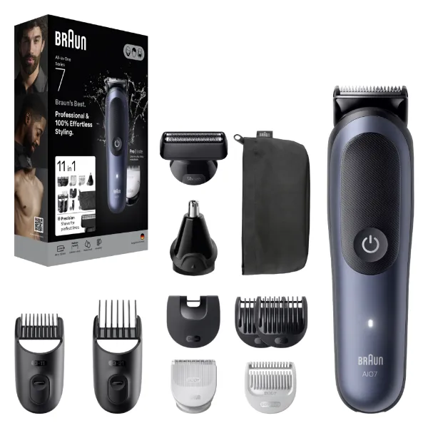 Braun Multifunkciós Series 7, 11 az 1-ben Szőrtelenítőkészlet, AutoSense, AIO7540 termékhez kapcsolódó kép