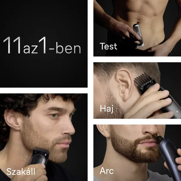 Braun Multifunkciós Series 7, 11 az 1-ben Szőrtelenítőkészlet, AutoSense, AIO7540 termékhez kapcsolódó kép