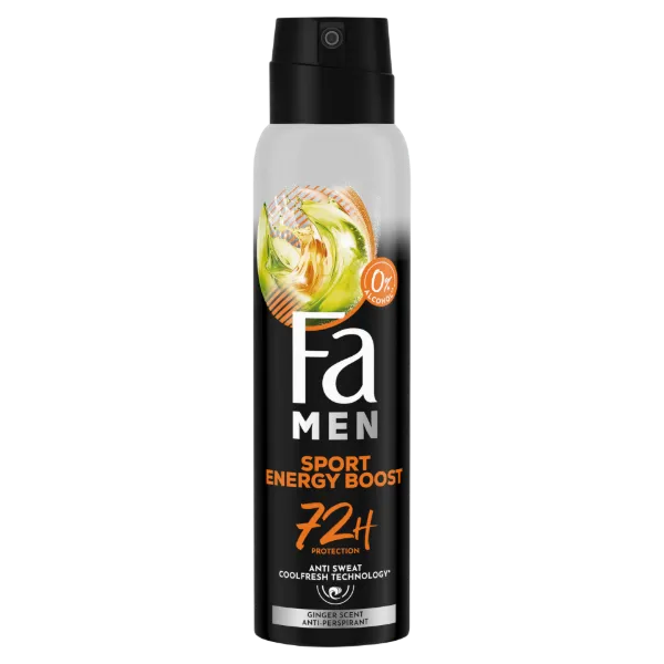 Fa Men Sport Energy Boost izzadásgátló deospray 150 ml termékhez kapcsolódó kép