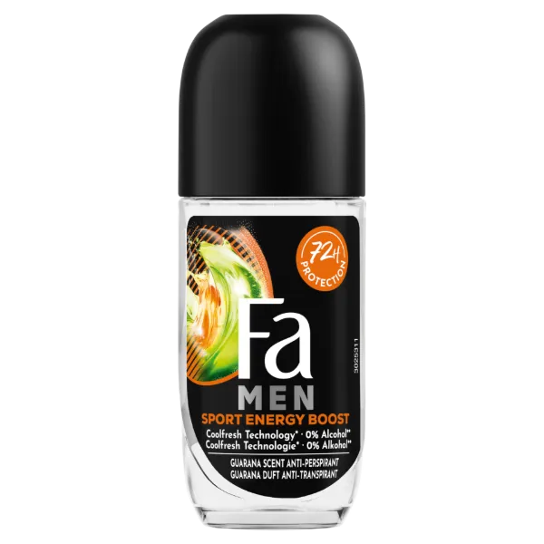 Fa Men  Sport Energy Boost izzadásgátló roll-on 50 ml termékhez kapcsolódó kép