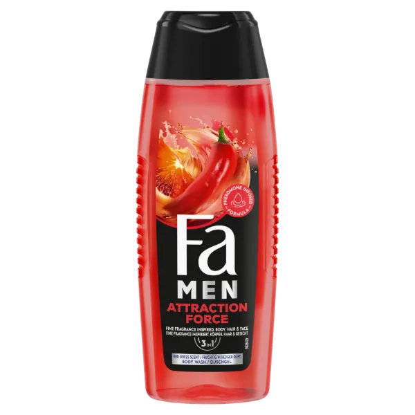 Fa Men Attraction Force 2 az 1-ben tusfürdő és sampon friss bergamot és limeillattal 250 ml termékhez kapcsolódó kép