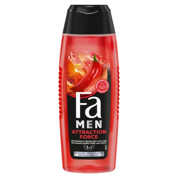 Fa Men Attraction Force 2 az 1-ben tusfürdő és sampon friss bergamot és limeillattal 250 ml termékhez kapcsolódó kép