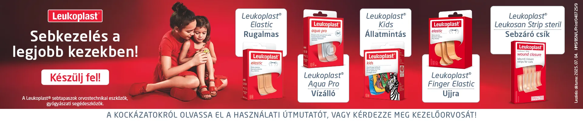 🩹 Sebellátás okosan – Miért legyen mindig kéznél Leukoplast ragtapasz? 