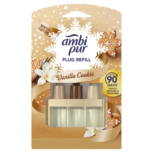 Ambi Pur 3Volution Vanilla Cookie Elektromos Légfrissítő-utántöltő,  20 ml termékhez kapcsolódó kép