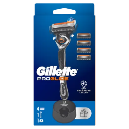UEFA Champions League Special Edition Gillette ProGlide Férfi Borotva, 4 Borotvabetétek termékhez kapcsolódó kép