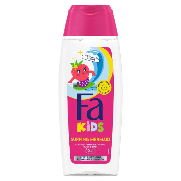 Fa Kids Underwater Fantasy tusfürdő és sampon édes, erdei gyümölcs illattal 250 ml termékhez kapcsolódó kép