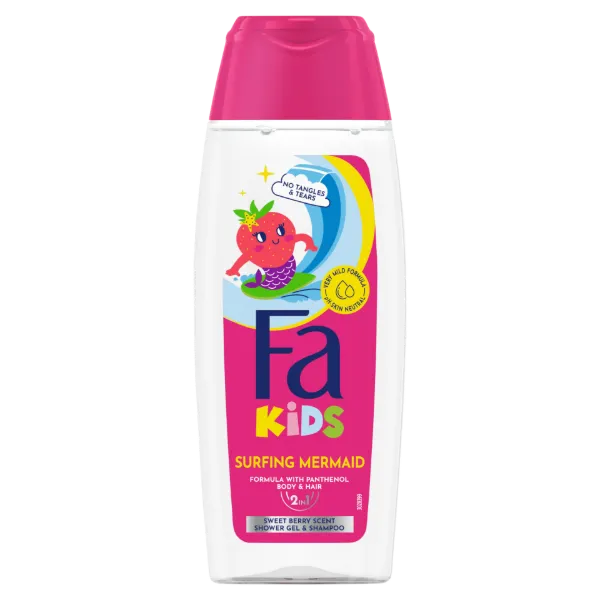 Fa Kids Underwater Fantasy tusfürdő és sampon édes, erdei gyümölcs illattal 250 ml termékhez kapcsolódó kép