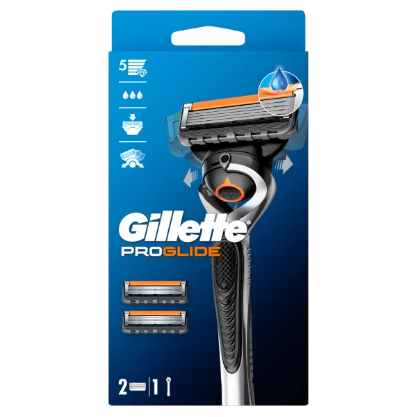 Gillette ProGlide Férfi Borotva, 2 db Borotvabetét termékhez kapcsolódó kép
