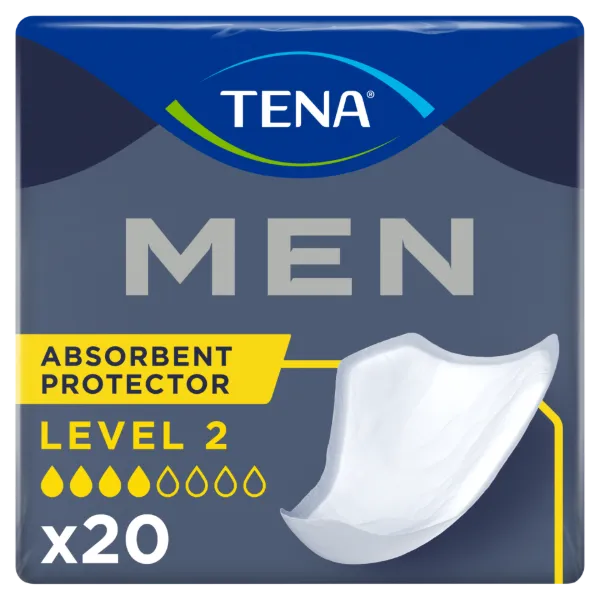 Tena Men Level 2 férfi inkontinencia betét 20 db termékhez kapcsolódó kép