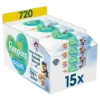 Pampers Harmonie Aqua Nedves Törlőkendő, 15 Csomag = 720 db termékhez kapcsolódó kép