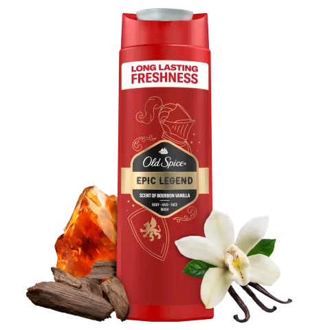 Old Spice Epic Férfi 3 az 1-ben Sampon és Tusfürdő, 400 ml termékhez kapcsolódó kép