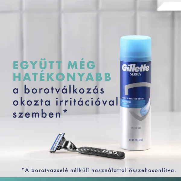 Gillette Mach3 Férfi Borotva, 1 db Gillette Borotva, 5 db Borotvabetét termékhez kapcsolódó kép