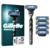 Gillette Mach3 Férfi Borotva, 1 db Gillette Borotva, 5 db Borotvabetét termékhez kapcsolódó kép