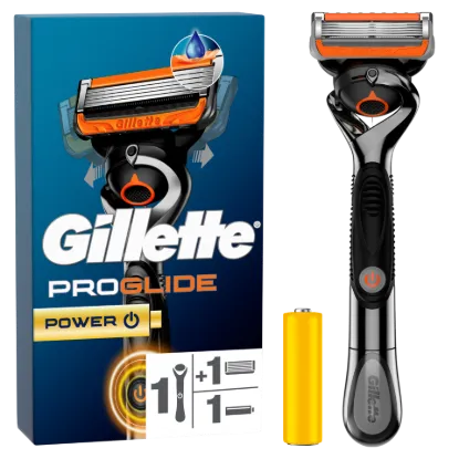 Gillette ProGlide Power Férfi Borotva, 1 db Gillette 5 Pengés, Borotvabetétek, Elemmel Működő termékhez kapcsolódó kép