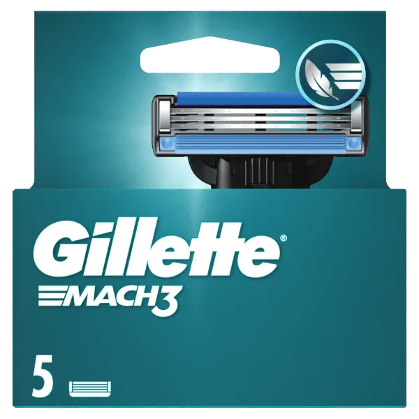 Gillette Mach3 Borotvabetétek Férfi Borotvához, 5 db Borotvabetét termékhez kapcsolódó kép