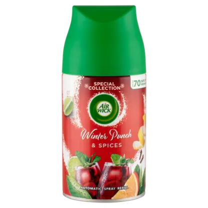 Air Wick Freshmatic Gyümölcsös Téli Puncs automata légfrissítő spray utántöltő 250 ml termékhez kapcsolódó kép