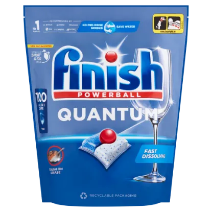 Finish Powerball Quantum Fresh mosogatógép kapszula 100 db 1040 g termékhez kapcsolódó kép