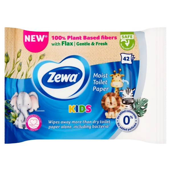 Zewa Kids nedves toalettpapír 42 db termékhez kapcsolódó kép