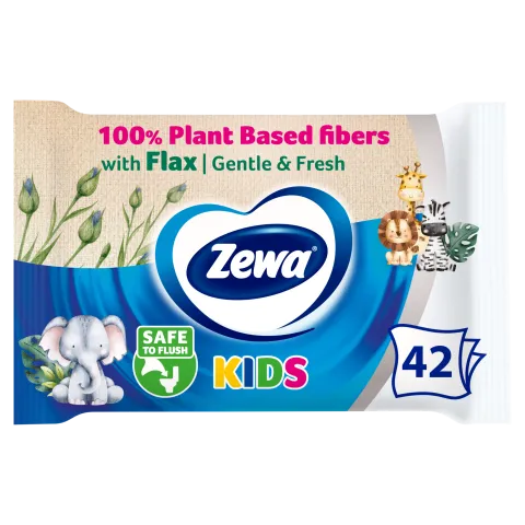 Zewa Kids nedves toalettpapír 42 db termékhez kapcsolódó kép
