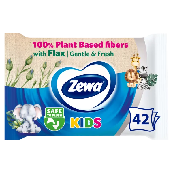 Zewa Kids nedves toalettpapír 42 db termékhez kapcsolódó kép