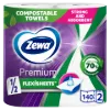 Zewa Premium Flexisheets háztartási papírtörlő 2 rétegű 2 tekercs termékhez kapcsolódó kép